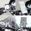Bicycle Motorcycle Bike Handlebar Mount Aluminum Phone Holder For Cell Phone