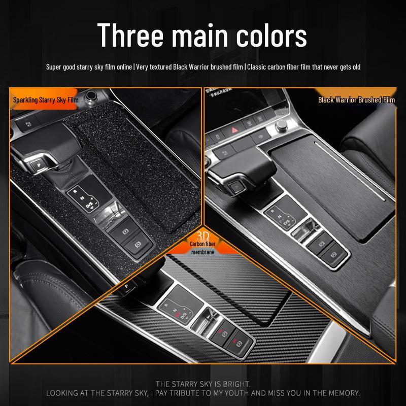 BYD Han 20-25 EV Interior Film: Central Control Sticker & Intelligent Driving Protection Decoration