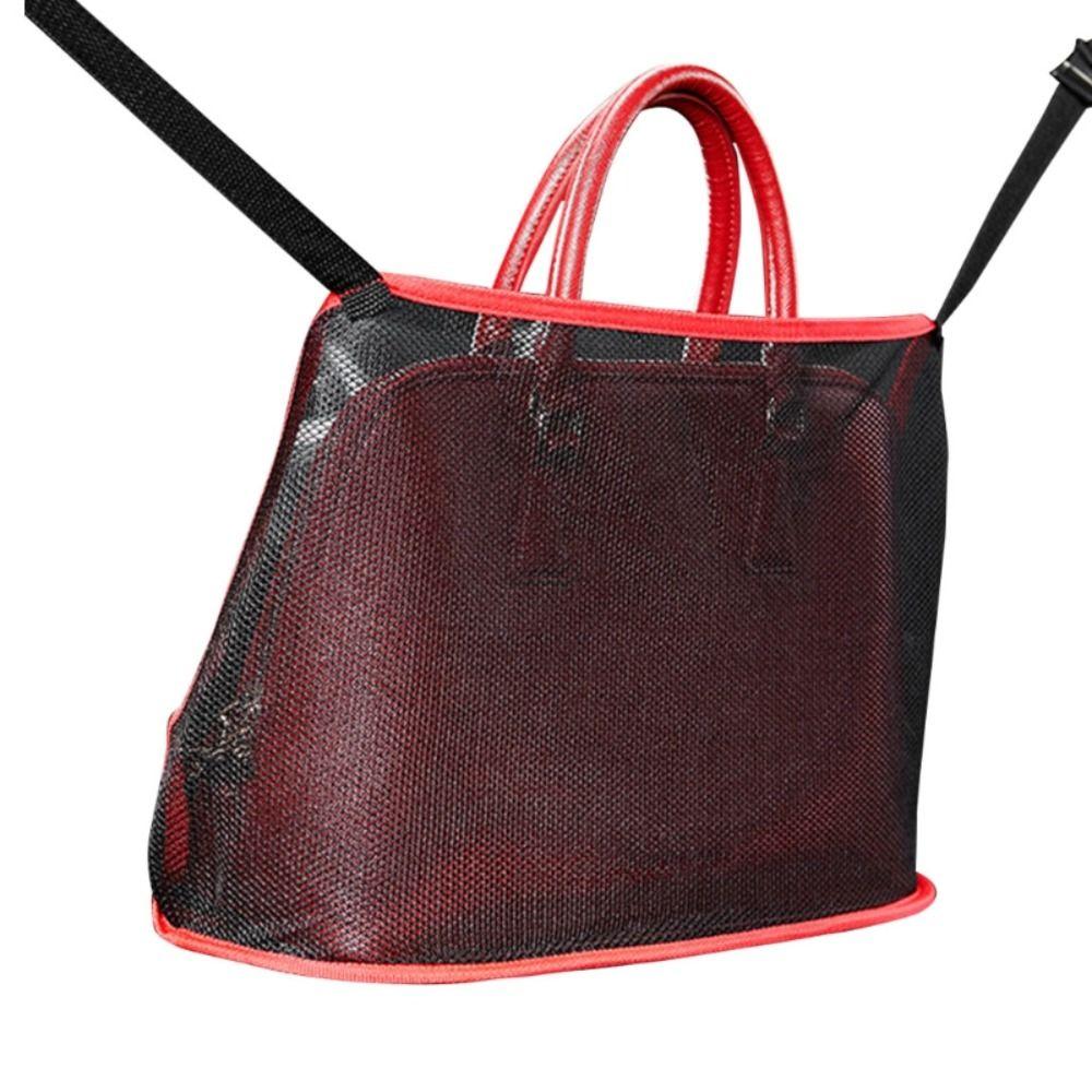 Gap Pet Net Barrier Storage Netting Pouch Handbag Holder Car Backseat Organizer Car Seat Net Pocket