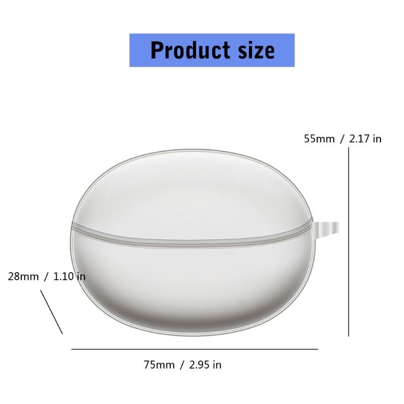 Headphone Clear Protective Case Suitable for C30 Cover Shockproof Shell Washable Housing Antidust Sleeve Soft Guard Skin