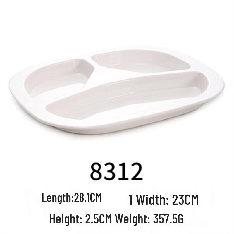 

Commercial Melamine Divided Serving Tray