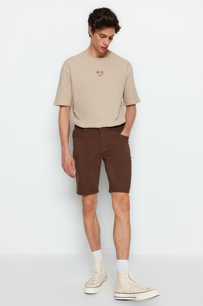 Men's Fashion New Shorts & Bermuda White Regular Fit Flexible Fabric Denim Jeans Shorts