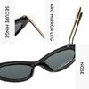 Sexy Cat Eye Punk Sunglasses Women  Luxury Brand Metal Sun Glasses For Ladies Retro Eyewear Travelling Shades