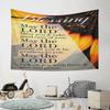 "The Blessing - Numbers 6:24-27" Pattern Wall Hanging Tapestry Decorative Tapestry Home Decor for Bedroom and Living Room