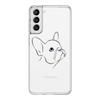 French Bulldog Phone Case For Samsung Galaxy S23 S22 Ultra S20 S21 FE 5G S10 S10E S9 S8 Plus 4G Soft Silicone Clear Cover Couqe