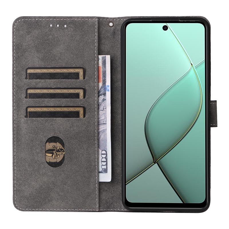 Tecno Spark 20 Pro 5G Leather Case with Card Slot & Stand
