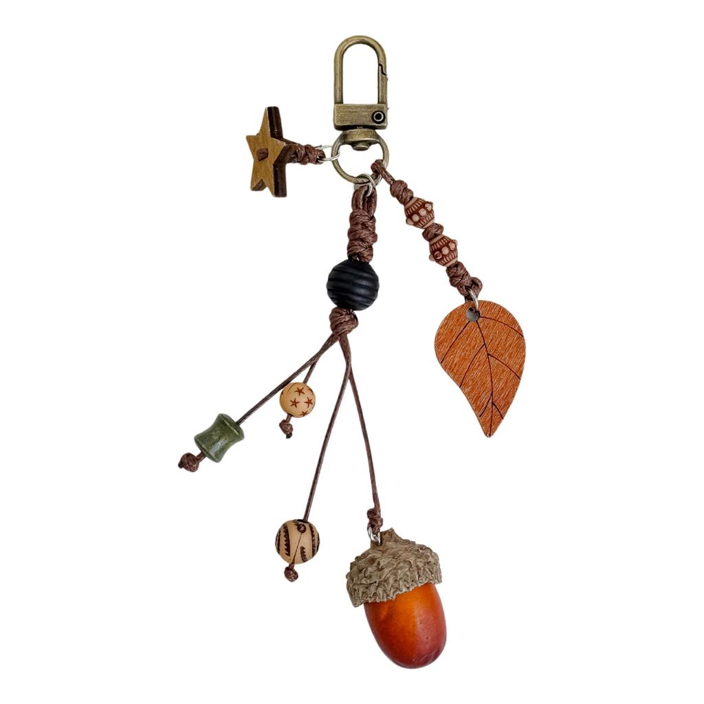 Themed Artificial Fruit Keyring Eye Catching Bag Accessory Fashion Bag Pendant Stylish Key Holder For Gifting