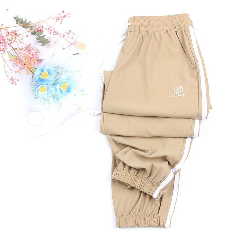 Quick-drying Sweatpants Women's Summer New Splicing Side Striped Leggings Casual Loose Outdoor Sports Pants