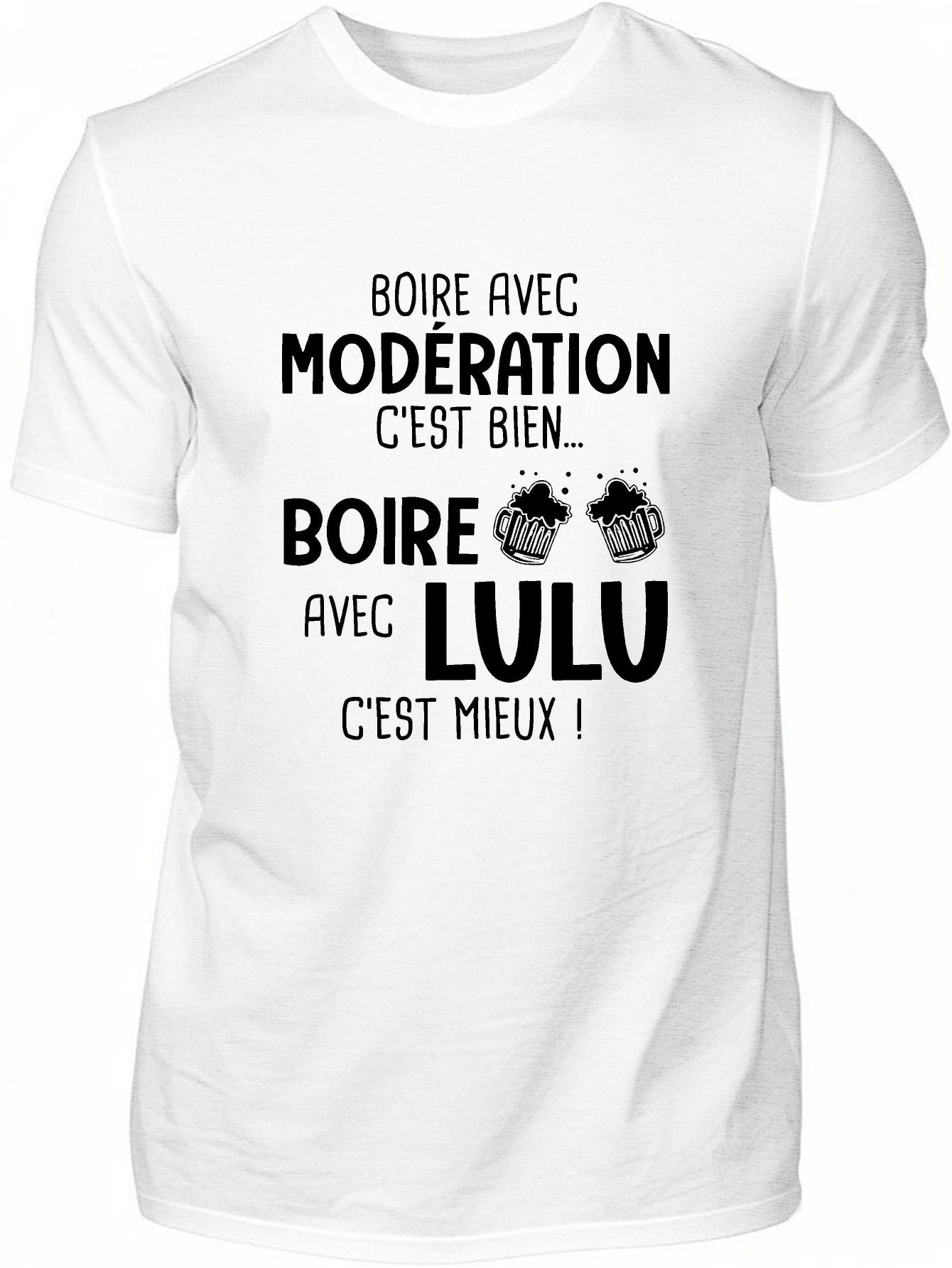 Lulu Fun French Name Men S Short Sleeve T-Shirt M