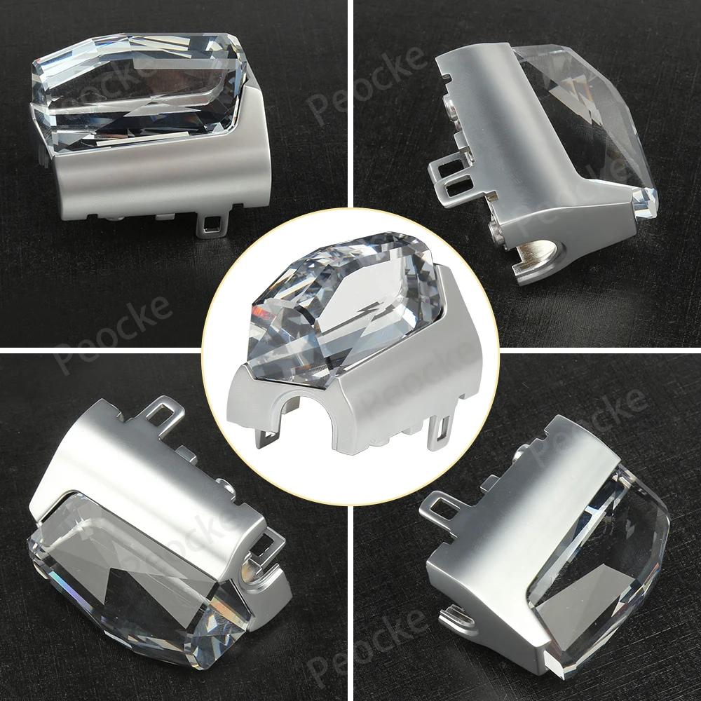 Levas de Cambio de Cristal para BMW ix3 G08 X6 G06 X7 G07 X5 G05 Palanca de la Caja de Cambios G21 F44 F48 F49 G28 G70 G26 G20 Pomo de la Palanca de Cambios