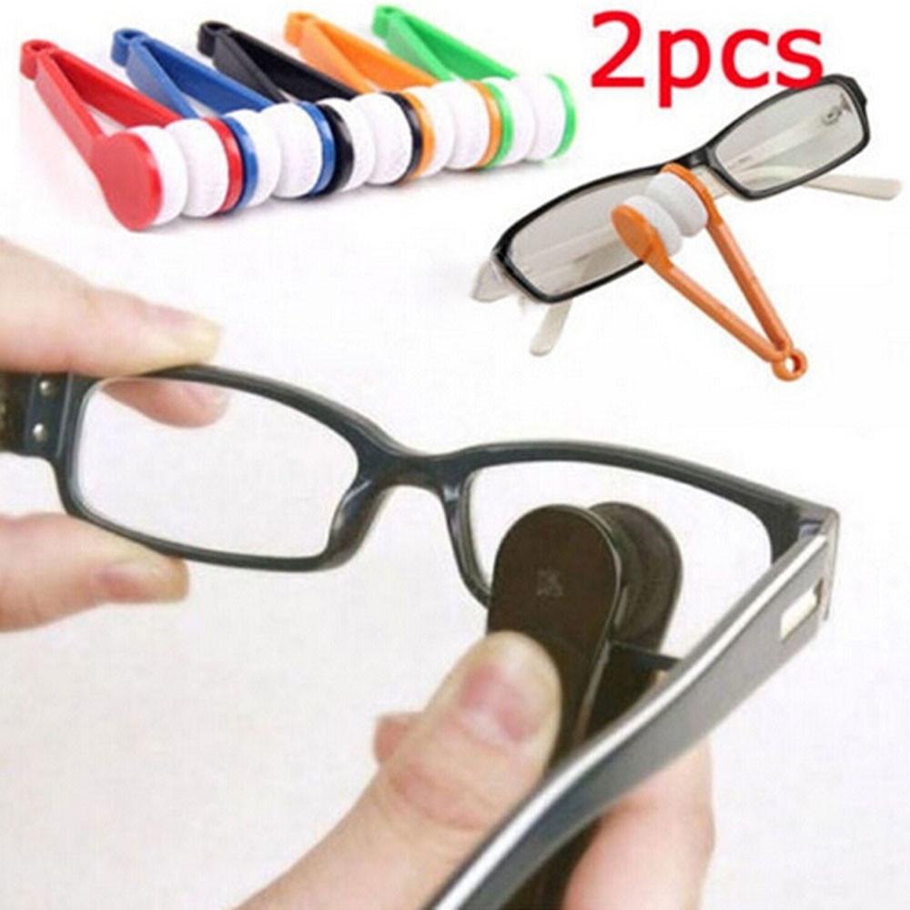 Buy 2 Glasses Sunglasses Eyeglass Spectacles Cleaner Cleaning Brush