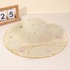 Big Brim Straw Hat Lightweight Sun Block Hat Fashion Beach Hat  for Women