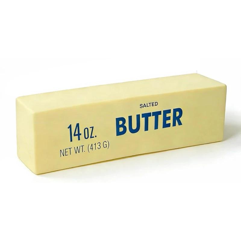 Slow Rising Butter Stick Squeeze Toy Realistic Food Simulation Stress Relief Toy Soft Squishy Fidget Toy for Anxiety Home Decor