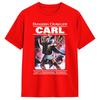 Vintage TShirt Vintage Paperback Illustration Book Dungeon Crawler Carl Cotton TShirts Fashion Tshirt Summer Awesome Clothing