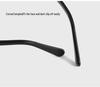 Retro Hong Kong Style Polarized Metal Sunglasses - Versatile High-End Streetwear