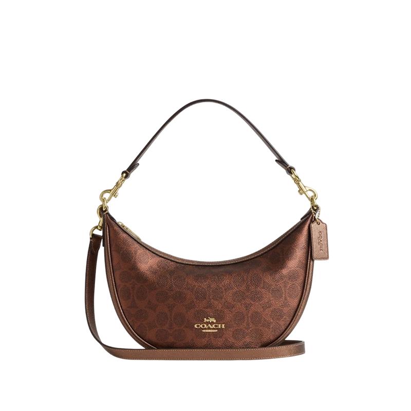 

Сумка-тоут COACH ARIA з канвасу на плече