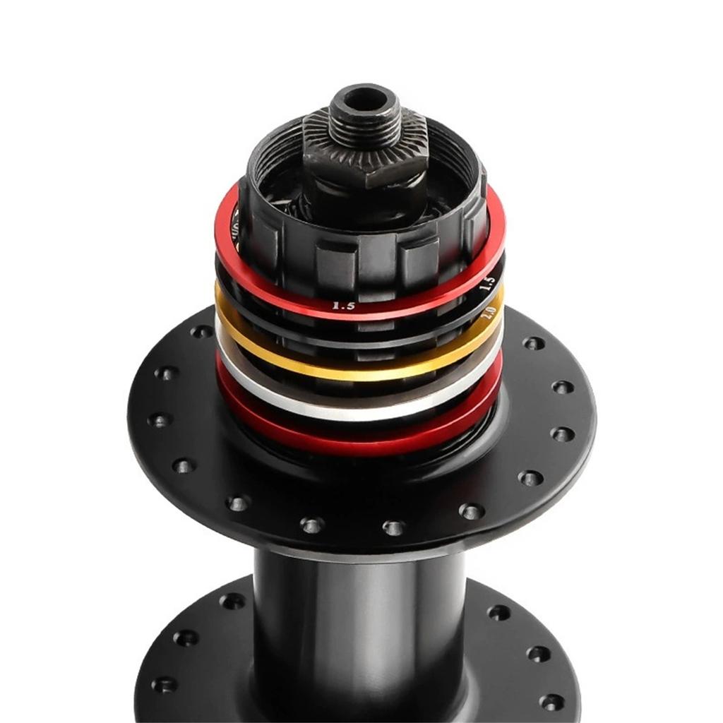 Speed Bike Naben-Set mit Scheibenbremse Schnellspanner, Fahrradnaben-Ersatz für Mountain-, Renn- und Hybridräder, & Einfache Installation