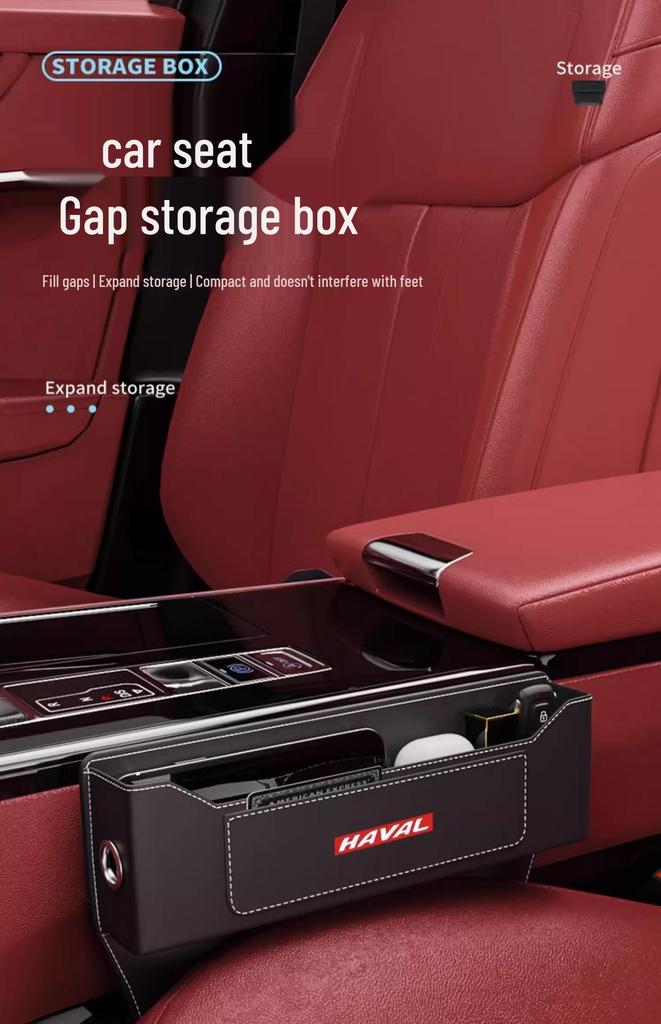 Haval H6/H9/M6 Seat Gap Storage Box - Xiaolong Car Organizer