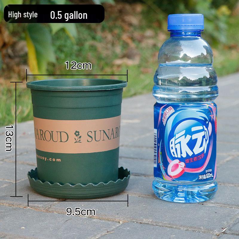 2025 Breathable Resin Flower Pot for Small Succulent, Pothos, Large Rose, and Balcony Use