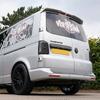 2X For Volkswagen For VW T5 T5.1 T6 T6.1 2 Door Transporter Rear Spoiler Roof Wing High Qulity ABS By Carbon Fiber Glossy Black