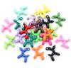 10pcs 19x14mm 3D Balloon Dog Metal Charms Pendant Multi-colors Mixed DIY Jewelry Making Findings Accessories Necklace Earring