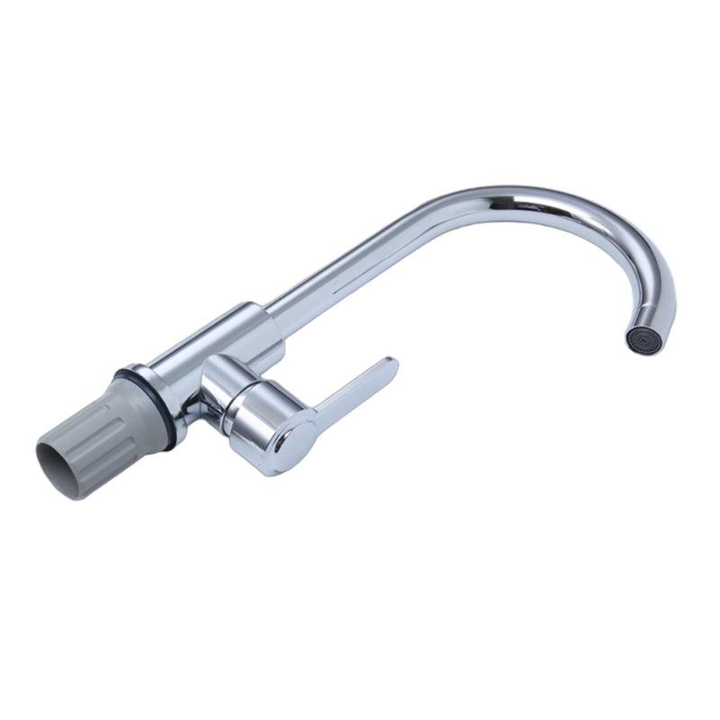 Single Handle Kitchen Tap Resistant To Corrosion Kitchen Fault Long Service Kitchen Fault Wall Mountable Sink Faucet