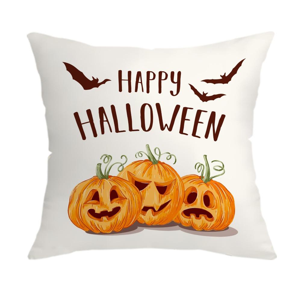 Nový halloweenský dekorační povlak na polštář dýňový trpasličí potisk povlak na polštář obývací pokoj pohovka potah na polštář domácí ložnice pokoj dekorace