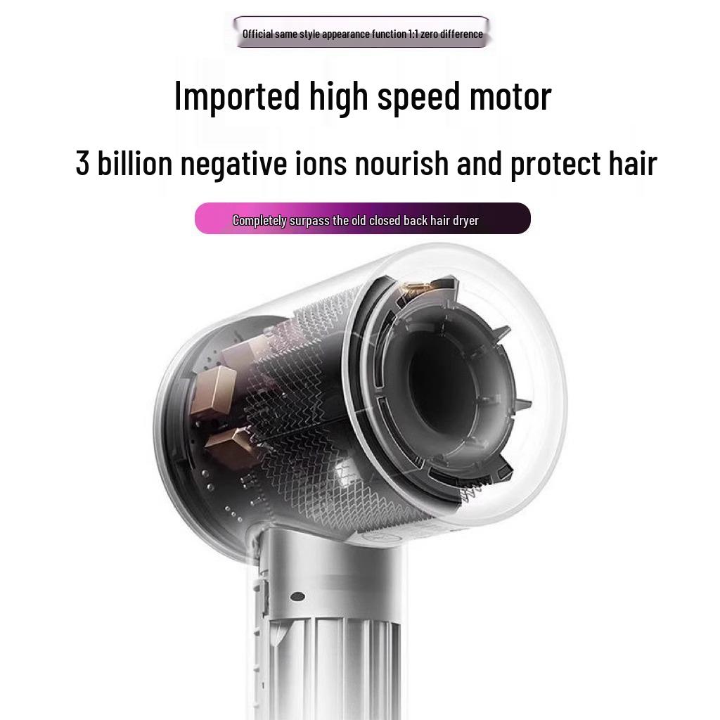 2026 Huaqiangbei Silent High-Speed Hair Dryer with Negative Ion Hair Care for Quick Drying in Dormitory and Home