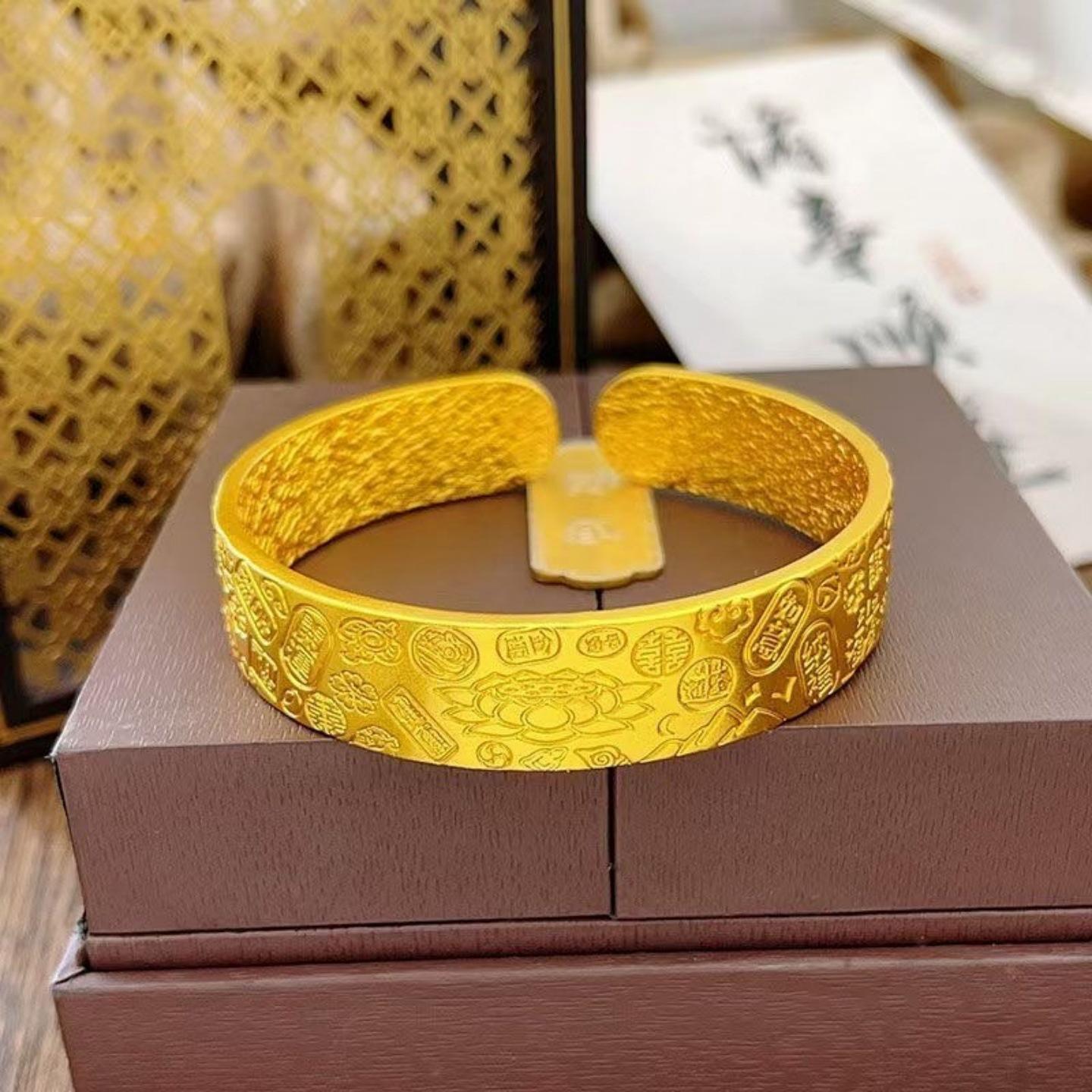 Jiyan Tire Opening Bracelet for Women Niche and High-end One Size(16-22CM)