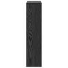 Radiator Cover Black Oak Look 78 x 20 x 82 cm