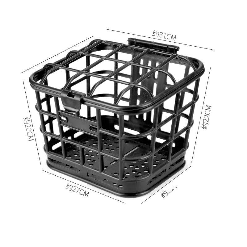 Electric Scooter and Bike Front Basket with Waterproof Inner Bag