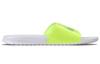 Nike Benassi Jdi Print Fluorescence Yellow Slippers Volt White CI5927-771