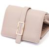 Women's Short Wallet with Simple Buckle and Foldable Handbag for Women