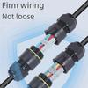 Waterproof Outdoor Quick Connector Terminal - 2/3/4 Core Rainproof Docking Plug