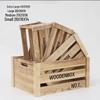 Rectangular Retro Wooden Fruit Storage Box
