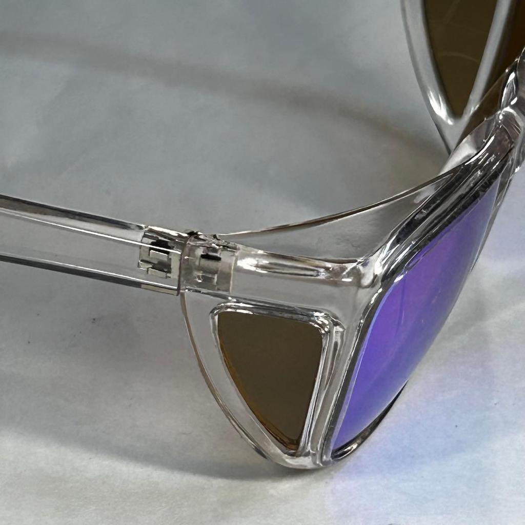 Used SWANS Sports Sunglasses UV Protection Clear Frame
