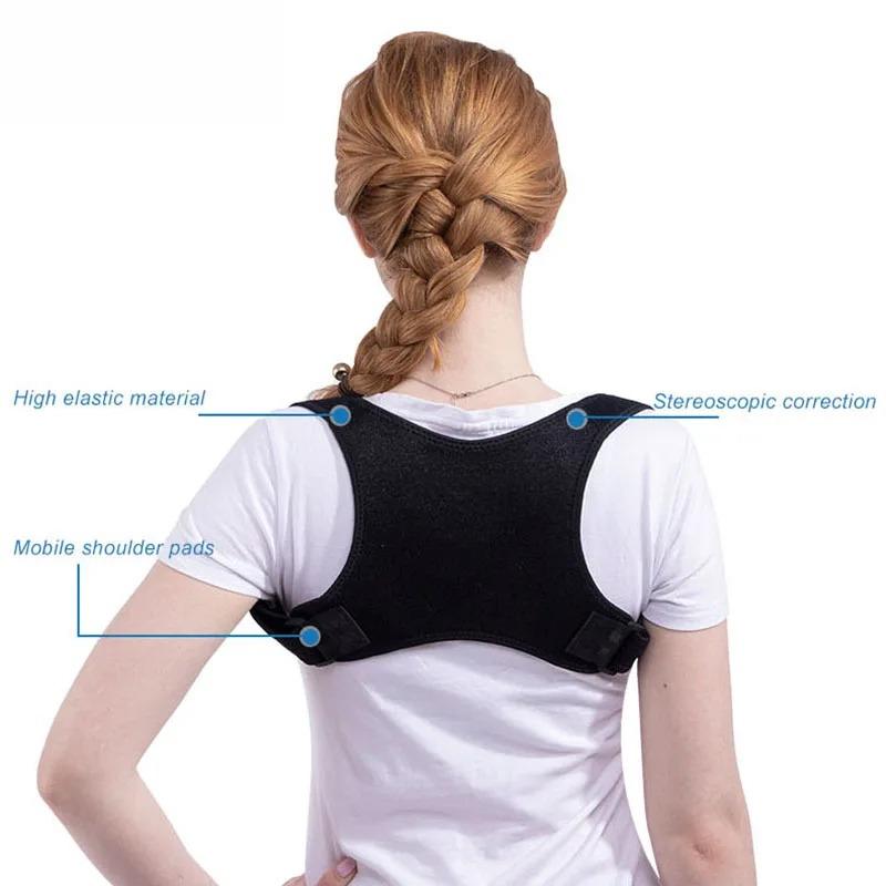 Adjustable Back Posture Corrector Medical Brace Shoulder Support for Humpback Prevention and Back Health Care