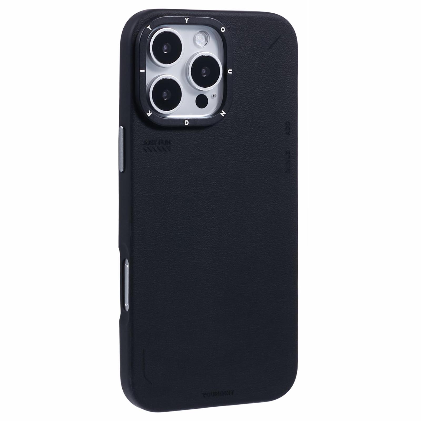 

YOUNGKIT For iPhone 16 Pro Max Case Compatible with MagSafe PU Leather + PC Phone Cover A