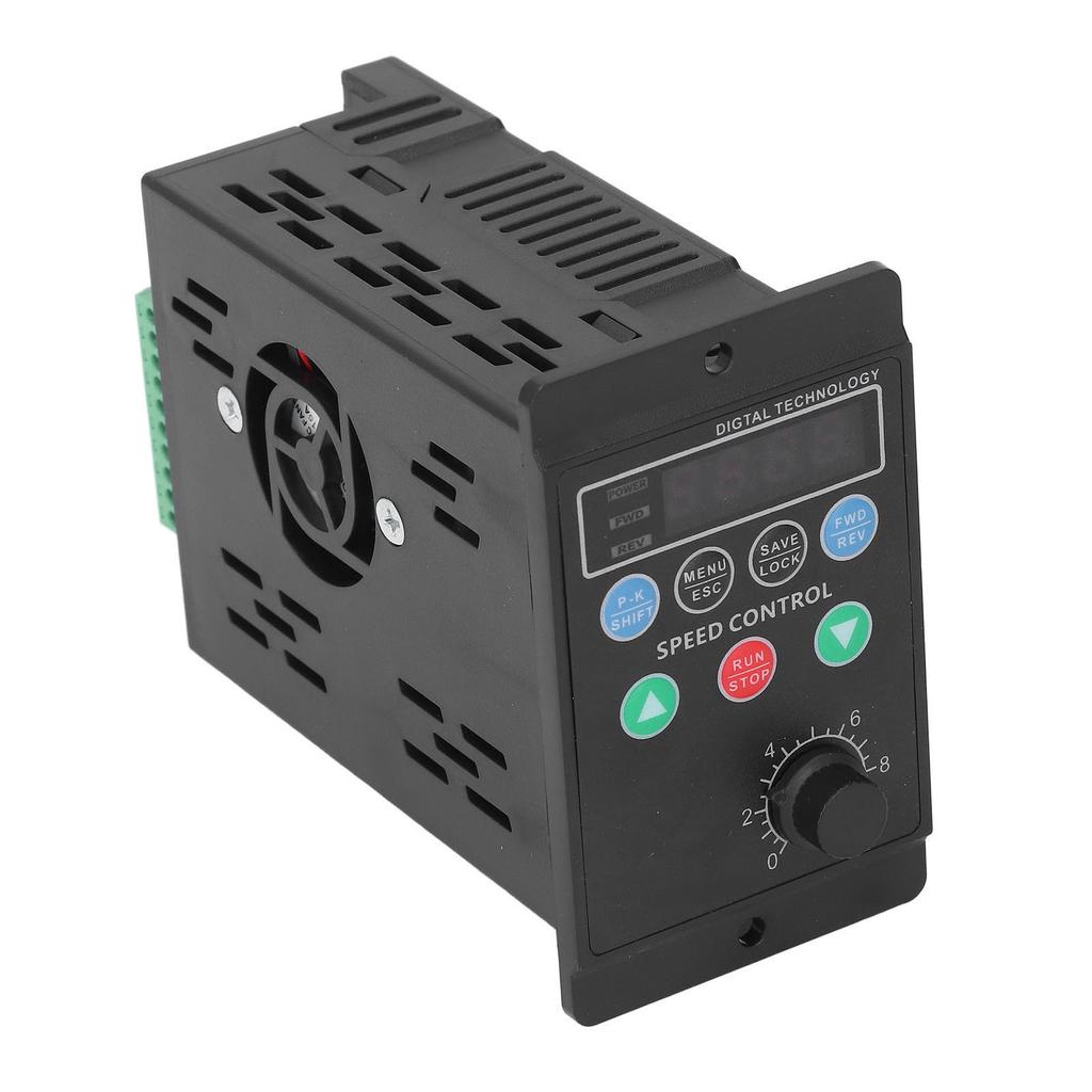 Variable Frequency Drive 1.1KW 1PH 176 264V Input 3PH 0 220V Output Frequency Converter for Motor Fan Pump