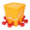 Automatic Chicken Waterer Set Low Spillage Self Replenishing Poultry Waterer Dispenser for Chicken Bird   Goose Turkey