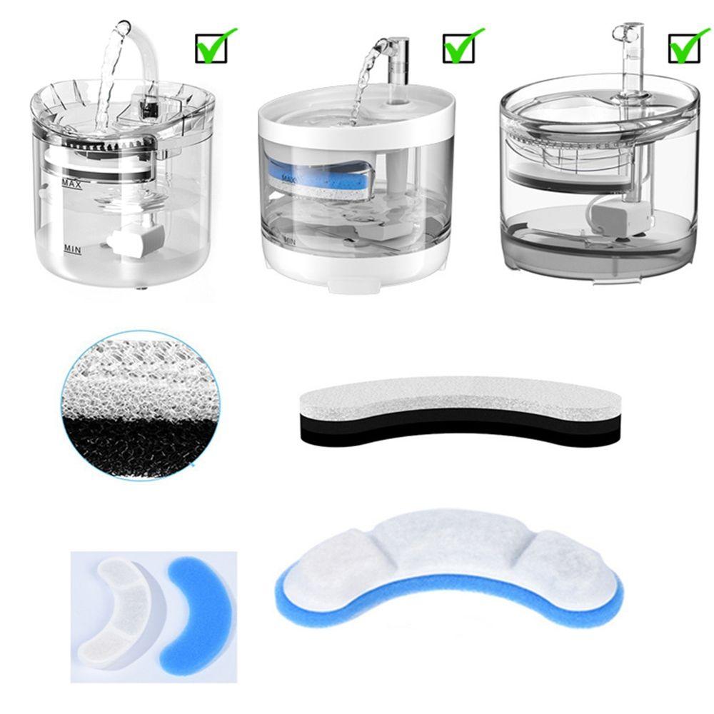 

Drinking Bowl Replacement Filter Elements Pet Supplies Filter Cartridges Auto Feeder Replacement синій
