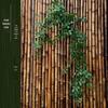 Rose Flower Vine Greenery for Air Conditioner Pipe Decoration and Wall Covering