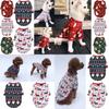 Cozy And Soft Christmas Pet Apparel T-shirt For Dogs And Cats With Delightful Holiday Design
