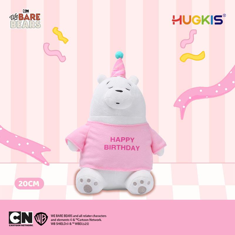 

We Bare Bears Birthday Panda Plush Toy – Creative Gift for Kids Officially Licensed