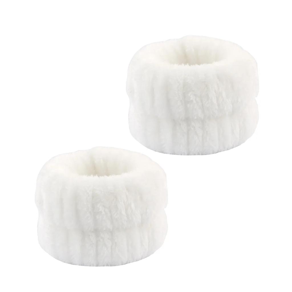 Wristband for Washing Soft Flannel Wrist Strap Reusable Face Makeup Towel Wrist Velvet Towel Girls Elastic Face Wash