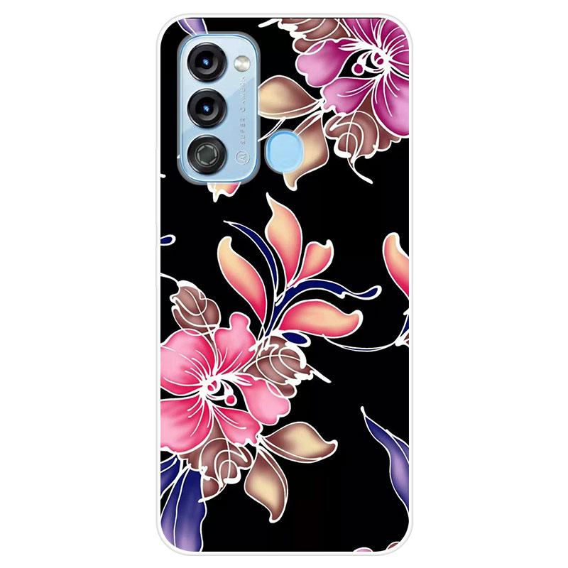 For itel Vision 3 Vision3 Veske Myk Silikon Bakdeksel Tegneserie Telefonveske Mote