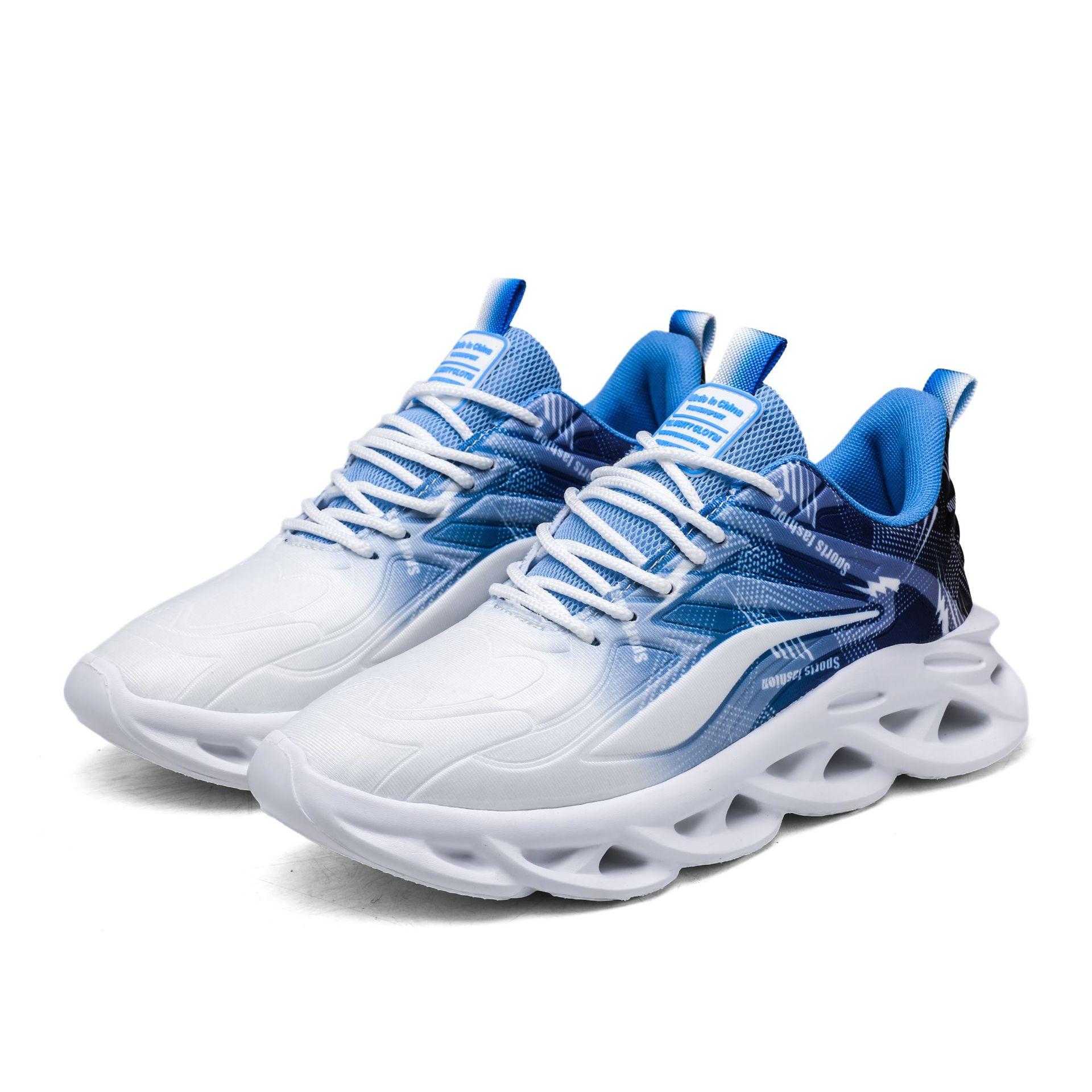 

Мужские легкие дышащие широкие нейтральные сетчатые повседневные спортивные кроссовки Fitness Hundred Anti Abrasion Grip Running Shoes 45