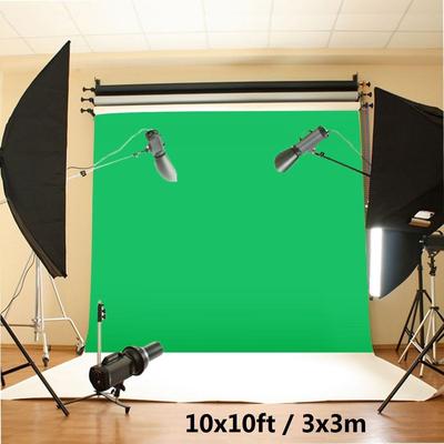 10x10ft Chromakey Green Screen Muslin Backdrop Photo Background Studio Photography Prop Buy At A Low Prices On Joom E Commerce Platform