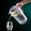 Large Capacity Frosted Acrylic Cold Water Pitcher
