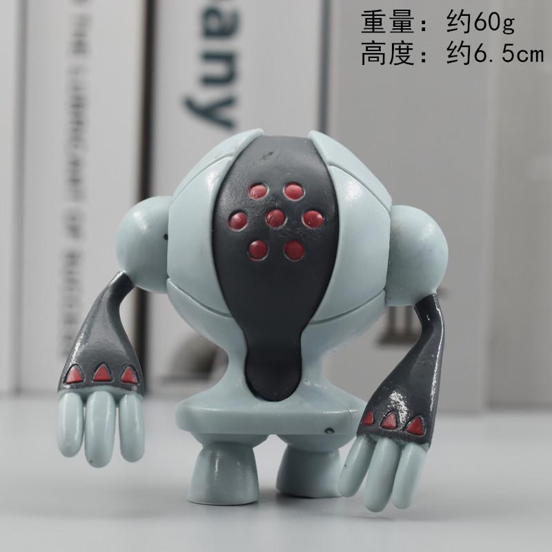 Cartoon Anime Figure Gengar Eevee Fuecoco Koraidon Psyduck Pikachu Desk Decoration PVC Model Doll Toys